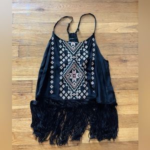 Fringe Bottom Tank Top